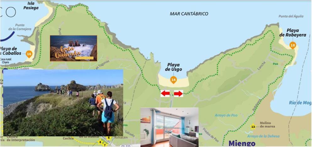Appartamento Duplex Surf Junto A La Playa Miengo Esterno foto